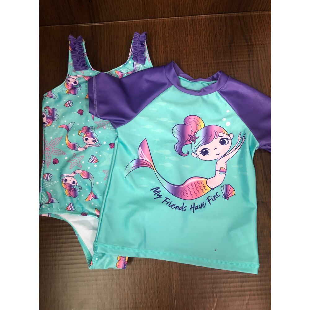 Caribbean Joe Mermaid swimsuit set